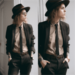 androgynous outfit