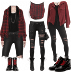 emo outfit