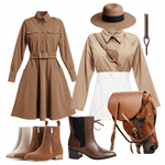 equestrian outfit