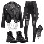 punk rock outfit