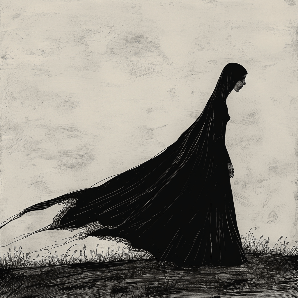 Edward Gorey style