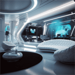 neo futuristic interior design