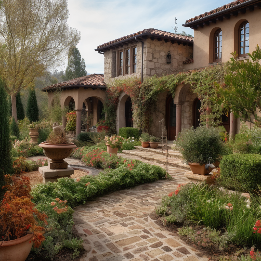 tuscan landscape design