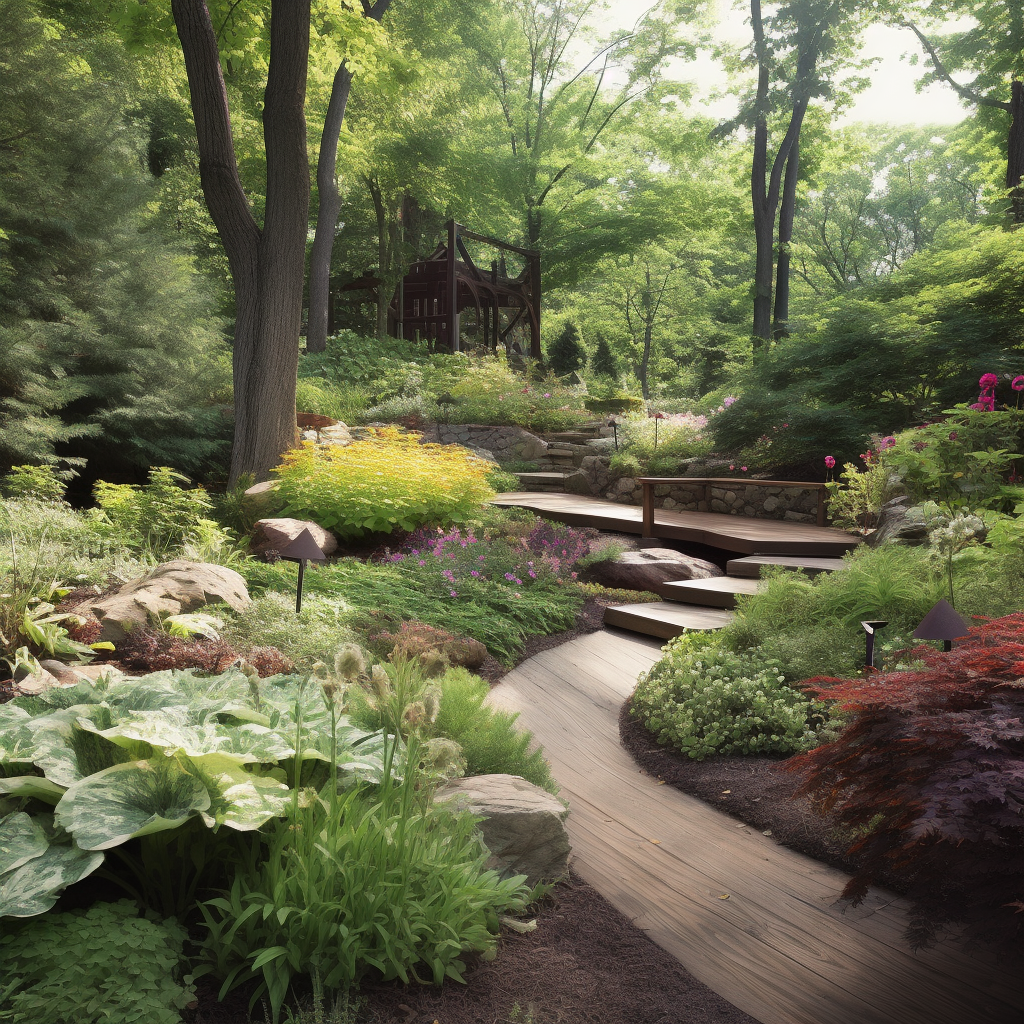 woodland landscape design