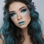 mermaid makeup