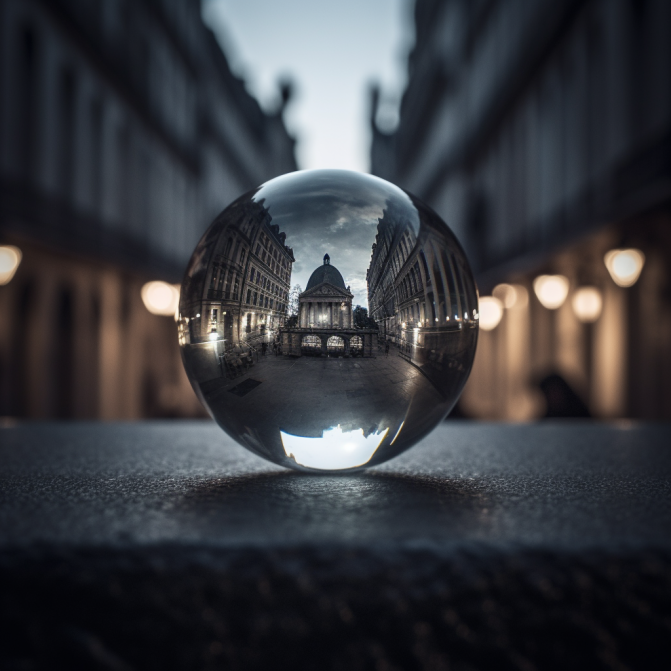 lens ball photography